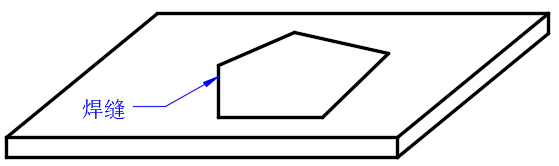 平麵封閉圖形狀焊縫 平麵封閉圖形狀焊縫